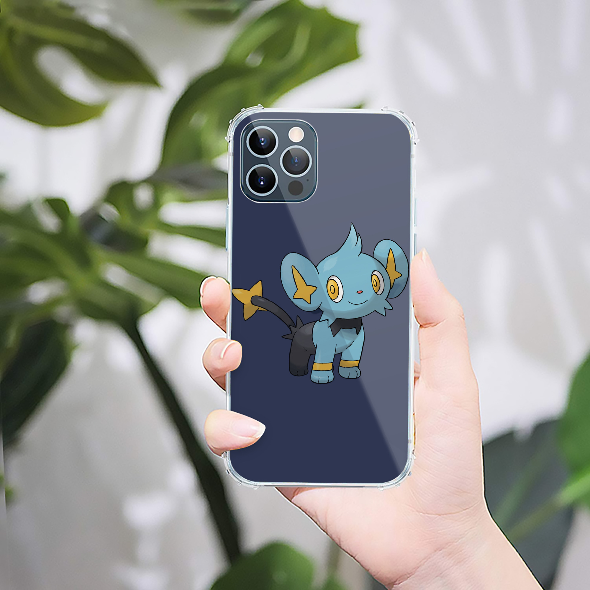 （画像用） ポケットモンスター Pokémon 【iPhone 12シリーズ対応】透明スマホケース（クリアソフトケース）